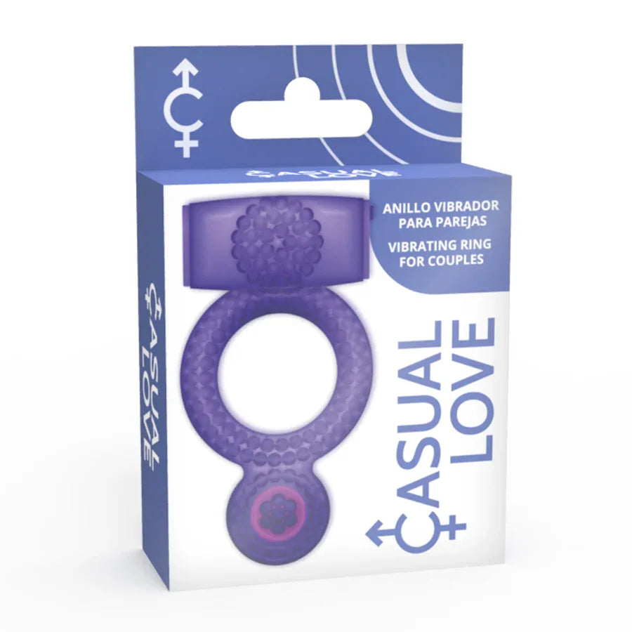 Casual Love – Bague Lilas Double Plaisir