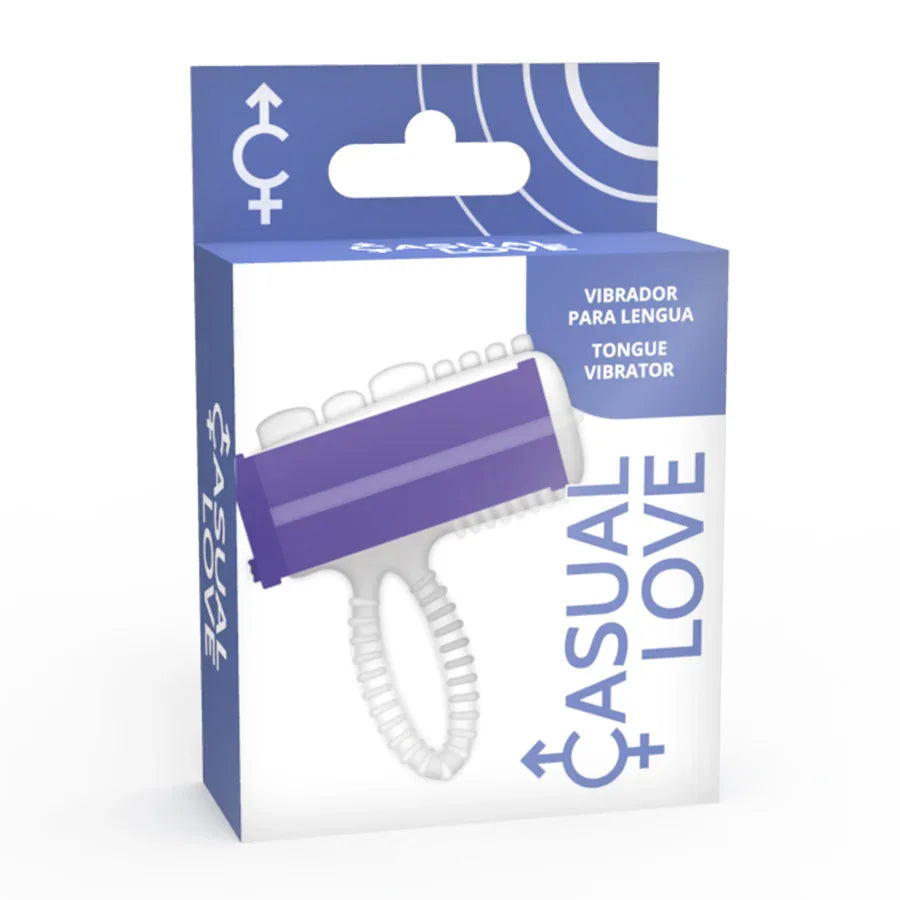 Casual Love – Ring Vibrator Lilac Tongue