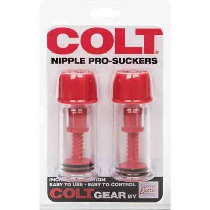 Calexotics – Ventouses à Tétines Colt Red