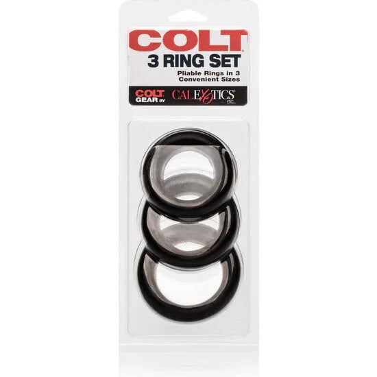 Calexotics – Ensemble de 3 Anneaux Colt