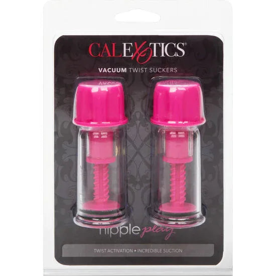 Calexotics – Ventouse à Tétine Rose à Tourner Vide
