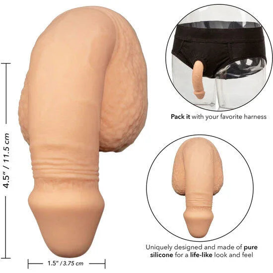 Calexotics – Emballage Silicone Pénis 12.75 cm Chair