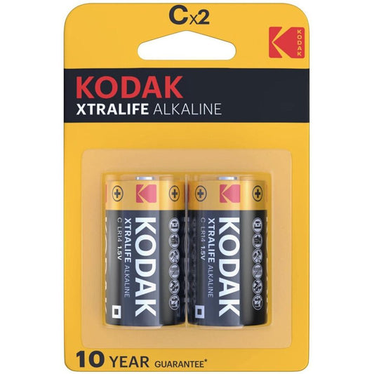KODAK - PILAS ALCALINAS XTRALIFE CX 2 UNIDADES