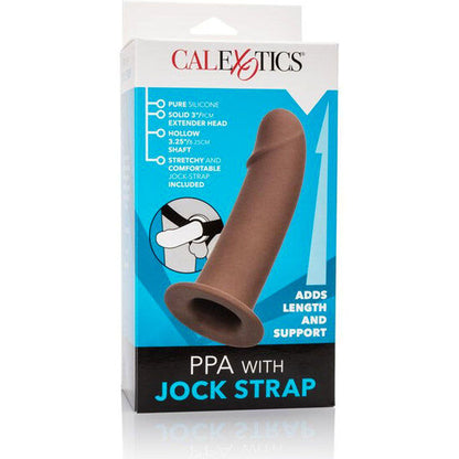 CALEXOTICS - PPA AVEC JOCK STRAP BROWN