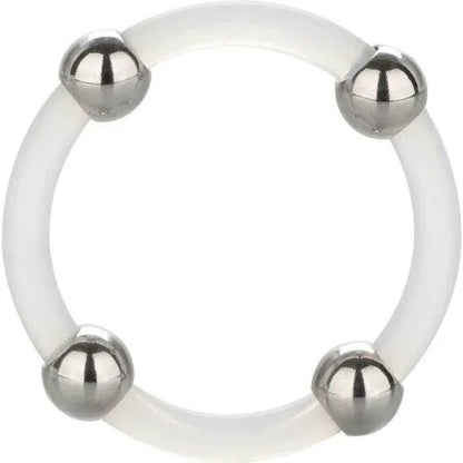 Calexotics – Bague en Silicone Perlée Acier l