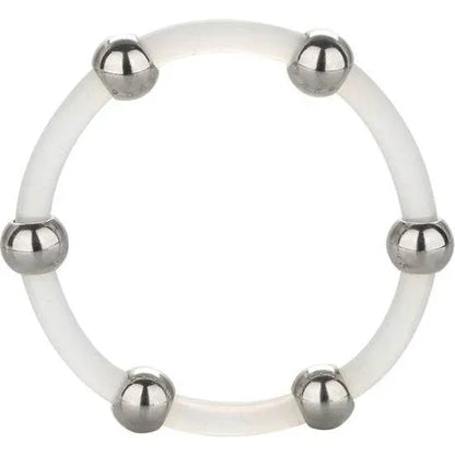 Calexotics – Bague en Silicone Perlée Acier XL