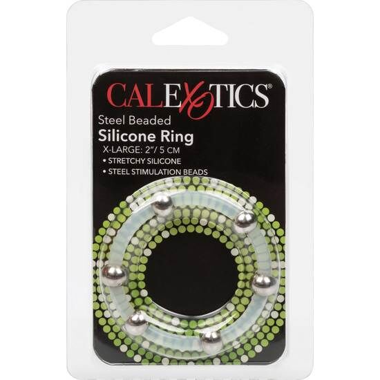 CALEXOTICS - PERLÉE SILICONE BAG ACIER XL