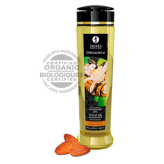 SHUNGA - AUX AMANDES BIO MASSAGE HUILE 240 ML