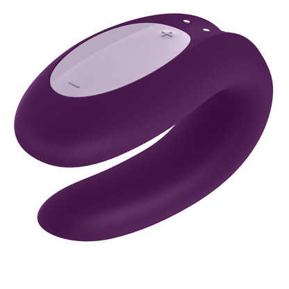 SATISFYER - DOUBLE JOY WITH APP PURPLE