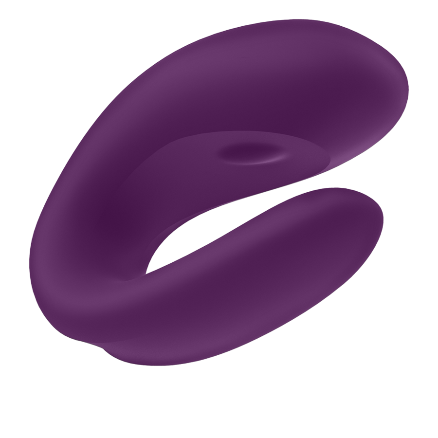 SATISFYER - DOUBLE JOY WITH APP PURPLE