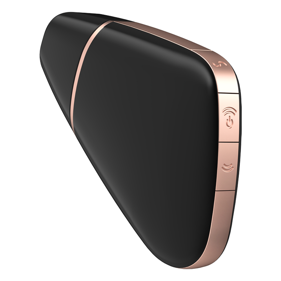 SATISFYER - ESTIMULADOR Y VIBRADOR TRIÁNGULO BLANCO AIR LOVE