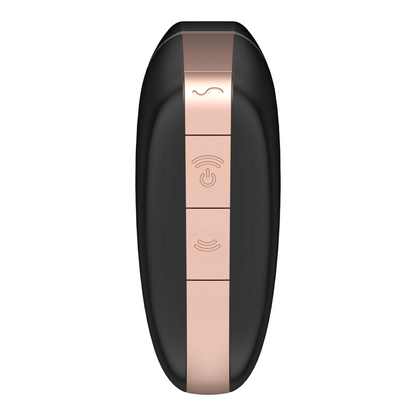 SATISFYER - ESTIMULADOR Y VIBRADOR TRIÁNGULO BLANCO AIR LOVE