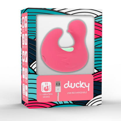 HAPPY LOKY - DUCKYMANIA DOIGT STIMULATEUR IN RECHARGEABLE SILICONE