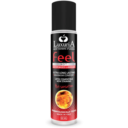 INTIMATELINE - LUBRICANTE LUXURIA A BASE DE AGUA SENSACIÓN DE CALOR 60 ML