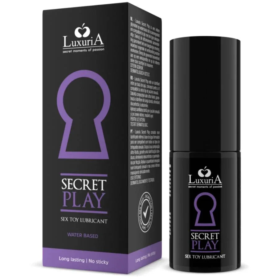 Intimateline Luxuria – Lubrifiant pour Jouets Sexuels Secret Play 30 ml