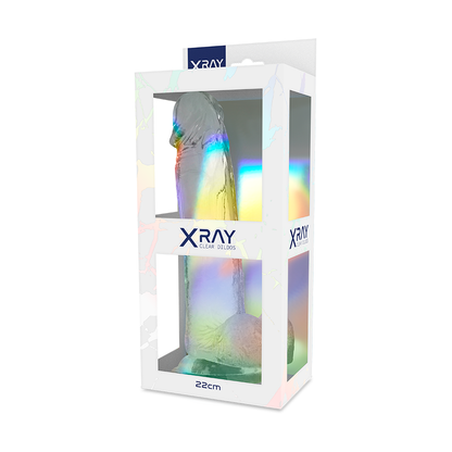 Bite transparente avec boules 22 cm -o- 4.6 cm – X Ray