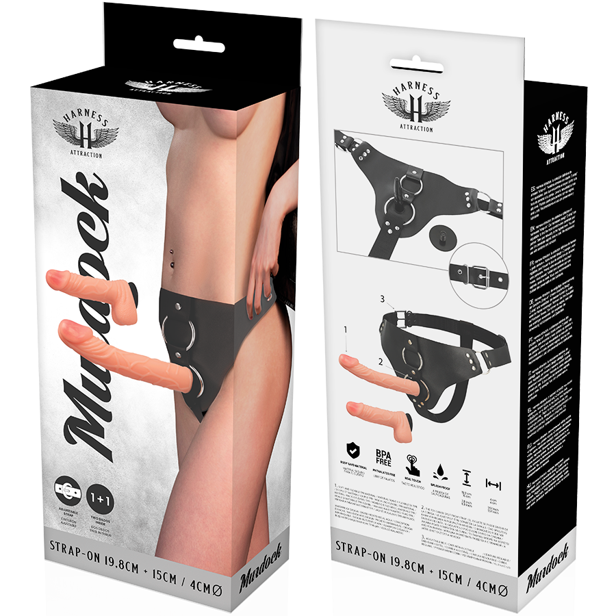 ARNÉS ATRACCIÓN - RNES MURDOCK 19.8 + 15 CM -O- 4 CM