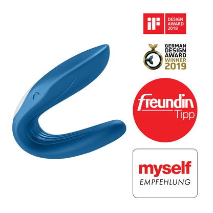 Satisfyer – Partner Toy Whale Vibrator Stimulant les Deux Partners Édition 2020