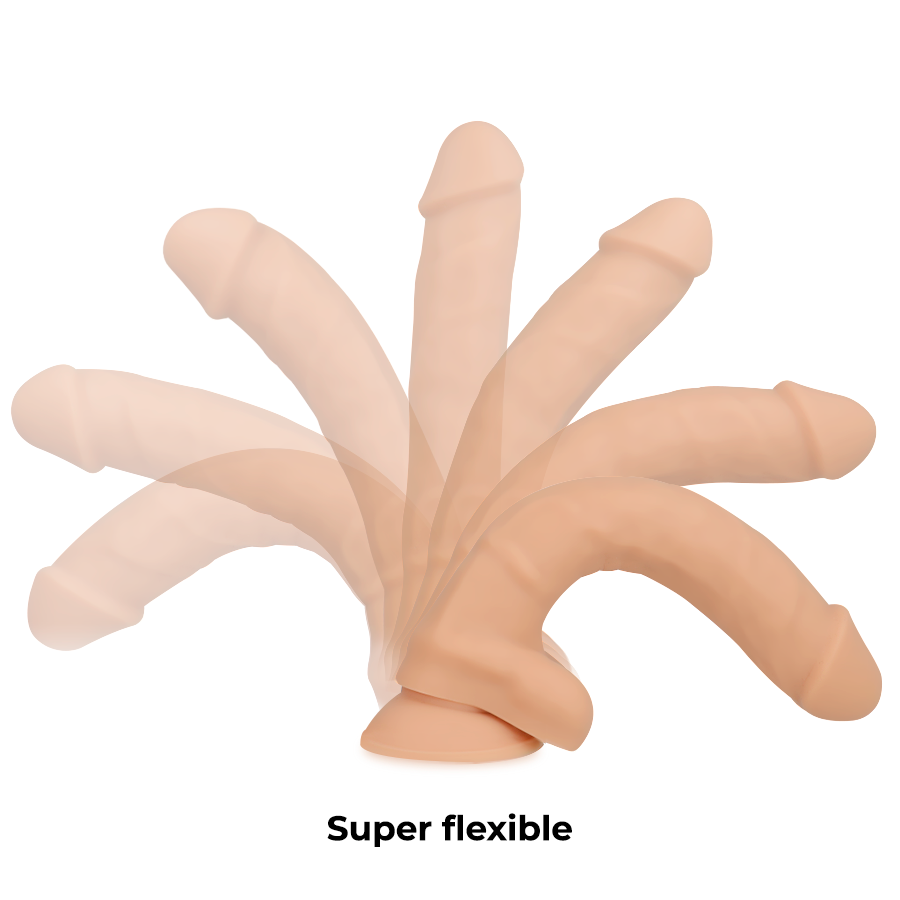 Gode réaliste silicone densité articulable chair 18 cm – Cock Miller