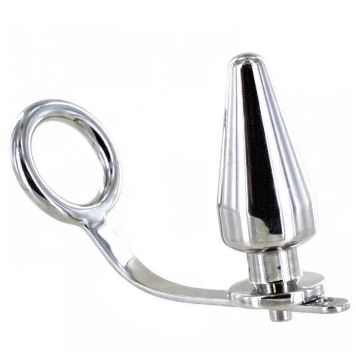 Metal Hard – Anneau en Acier avec Plug Anal 45 X 50Mm