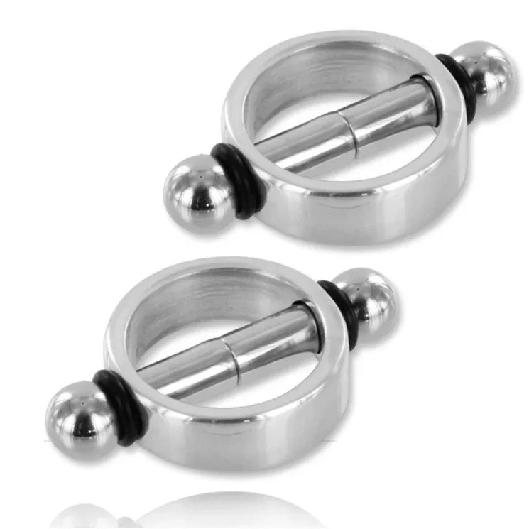 Metal Hard – Pinces Tétons Magnétiques Durs en Métal Paire