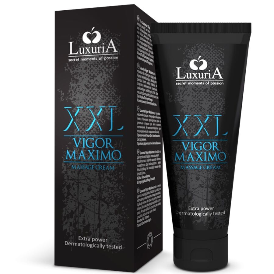 INTIMATELINE LUXURIA - CRÈME DE MASSAGE XXL MAXIMUM VIGOR 75 ML