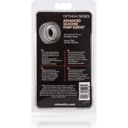 CALEXOTICS - FUNDA DE SILICONA PARA BOMBA ADV NEGRA