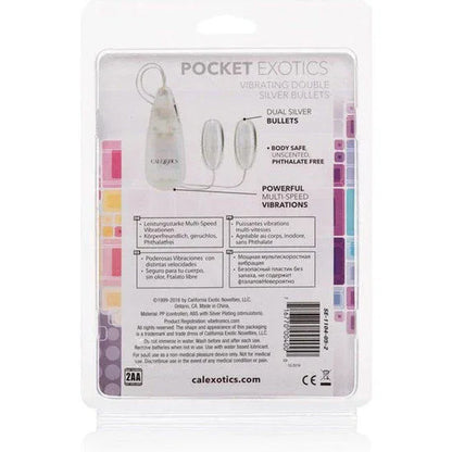Calexotics – Balles Vibrantes Duo Argent