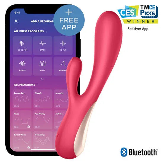 Satisfyer Mono Flex Rose avec Application