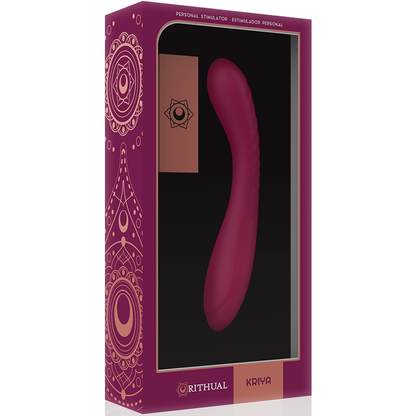 RITHUAL - KRIYA STIMULAODR RECHARGEABLE G-POINT NOIR