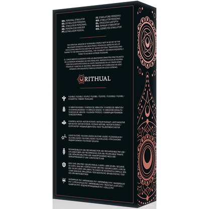 RITHUAL - KRIYA STIMULAODR RECHARGEABLE G-POINT NOIR