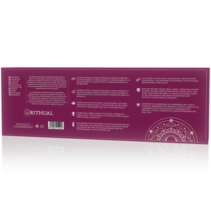 RITHUAL - BAGUETTE AKASHA PUISSANTE RECHARGEABLE 2.0 NOIRE