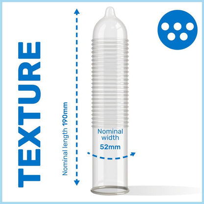 PASANTE - DOTTED CONDOMS MS PLEASURE 12 UNITS