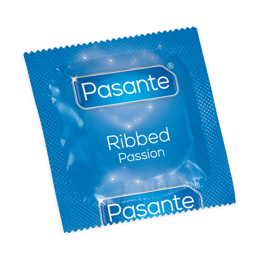 PASANTE - DOTTED CONDOMS MS PLEASURE 12 UNITS