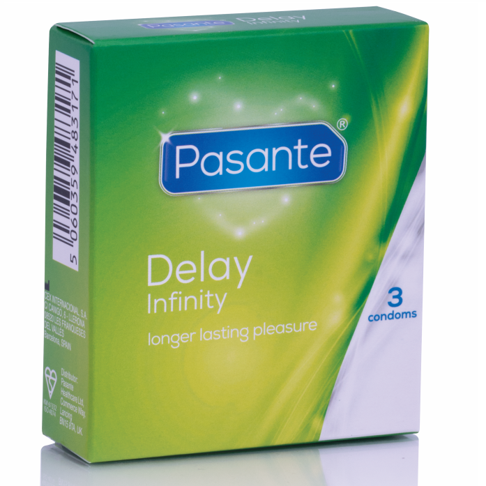 PASANTE - DELAY CONDOMS 3 UNITS