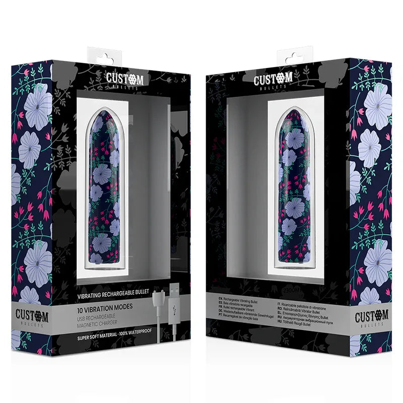 Custom Bullets – Personnalisés Rechargeable Printemps 10 Intensities