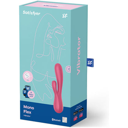SATISFYER - MONO FLEX ROSA CON APLICACIÓN
