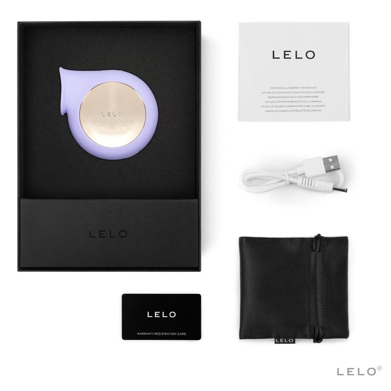 Stimulateur clitoridien sila stimulateur dondes clitoris lilas – Lelo