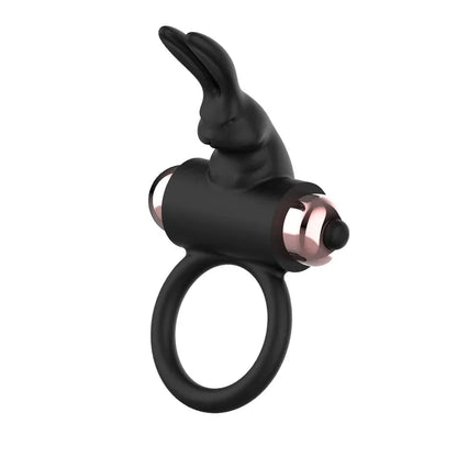 Coquette Chic Desire – Cockring avec Vibrateur Noir / Or