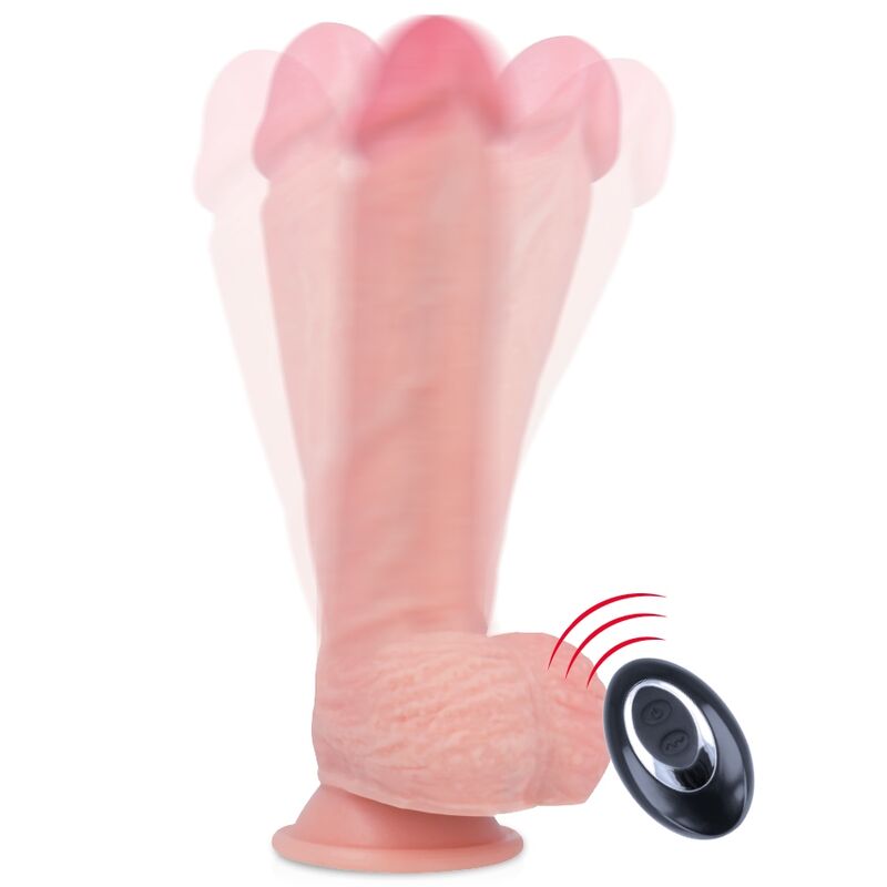 ROCKARMY - VIBRATEUR IN SILICONE LIQUIDE TÉLÉLÉCOMMANDE PREMIUM APACHE 20.5 CM -O- 4.62 CM