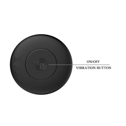 MR PLAY - ANAL PLUG VIBRATEUR NOIR RECHARGEABLE