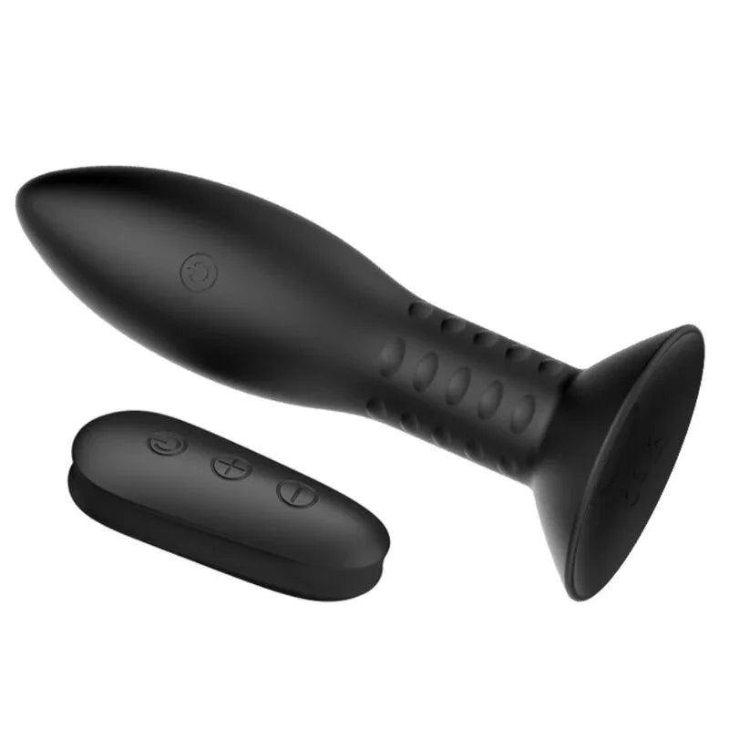 Mr Play – Plug avec Télécommande Billes Tournantes Noires
