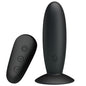 MR PLAY - PLUG ANAL CON VIBRACIÓN Y CONTROL REMOTO NEGRO