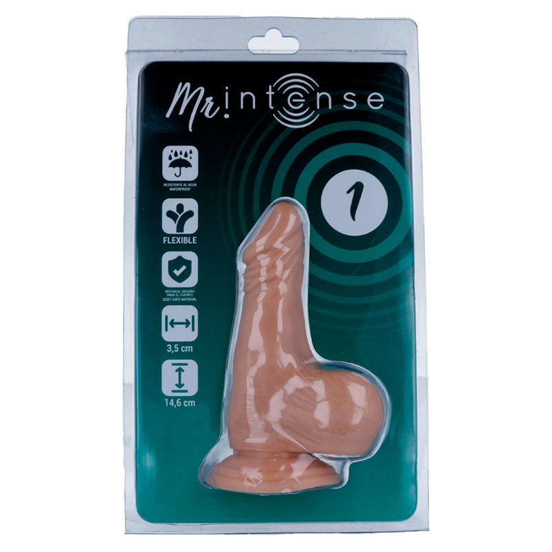 MR INTENSE - 1 PÉNIS RÉALISTE 14.6 CM -OR- 3.5 CM