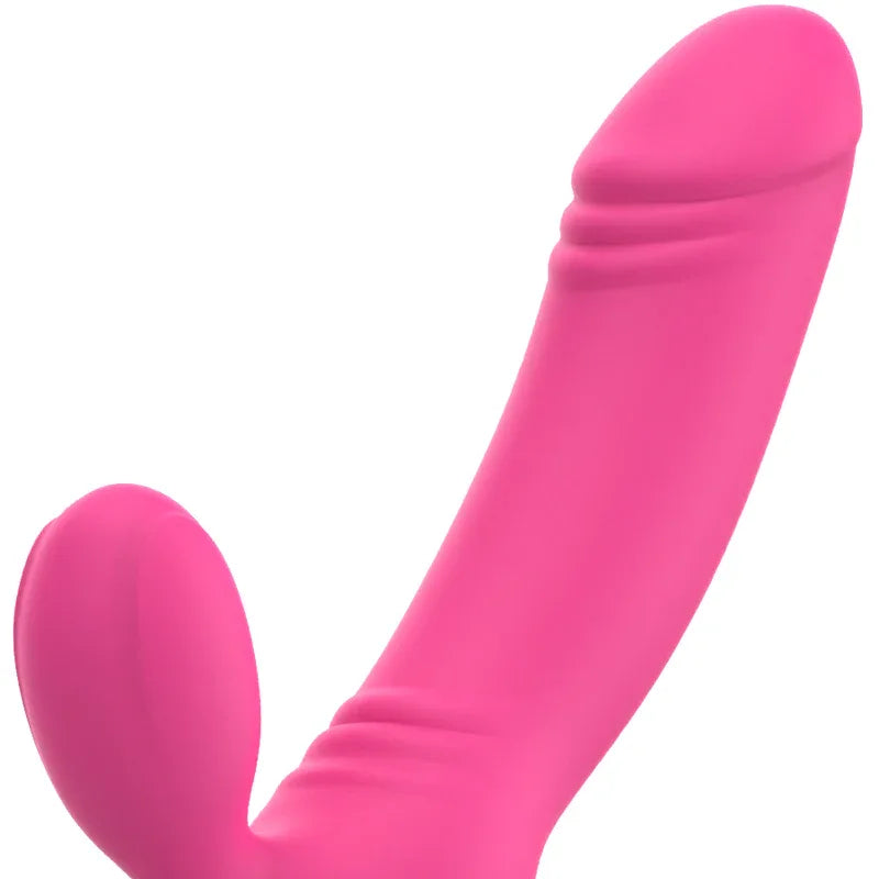 Ohmama – Vibrateur Bix Double Stimulation Édition Noël Rose