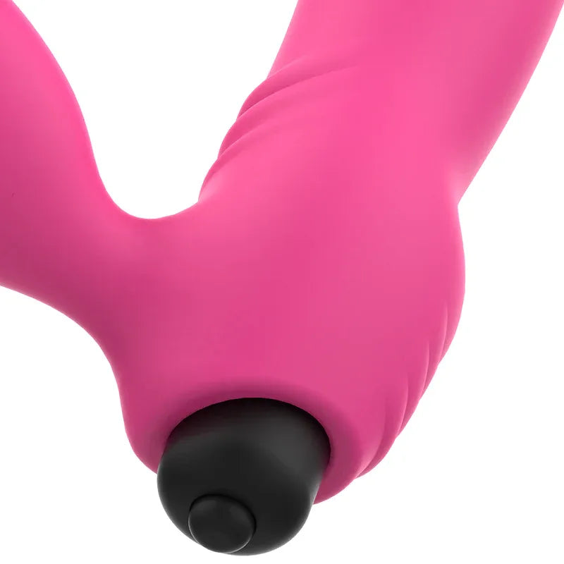 Ohmama – Vibrateur Bix Double Stimulation Édition Noël Rose