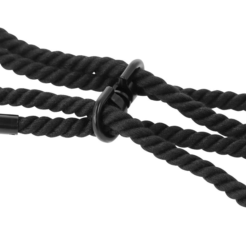 DARKNESS - MENOTTES EN CORDE OU MENOTTES DE CHEVILLE 100% COTTON
