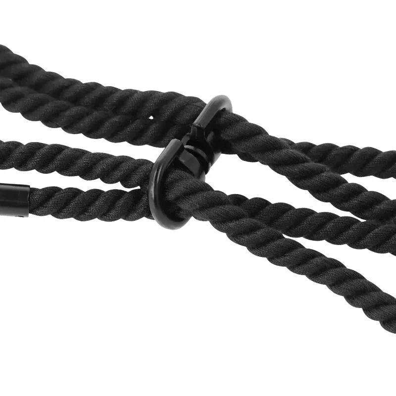 Darkness – Menottes en Corde ou Menottes de Cheville 100% Coton