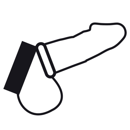DARKNESS - ANILLO METÁLICO PARA EL PENE Y LOS TESTICULOS