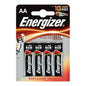 ENERGIZER - ALCALINE PILE AA LR6 *4